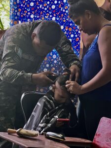 The outstretched hand